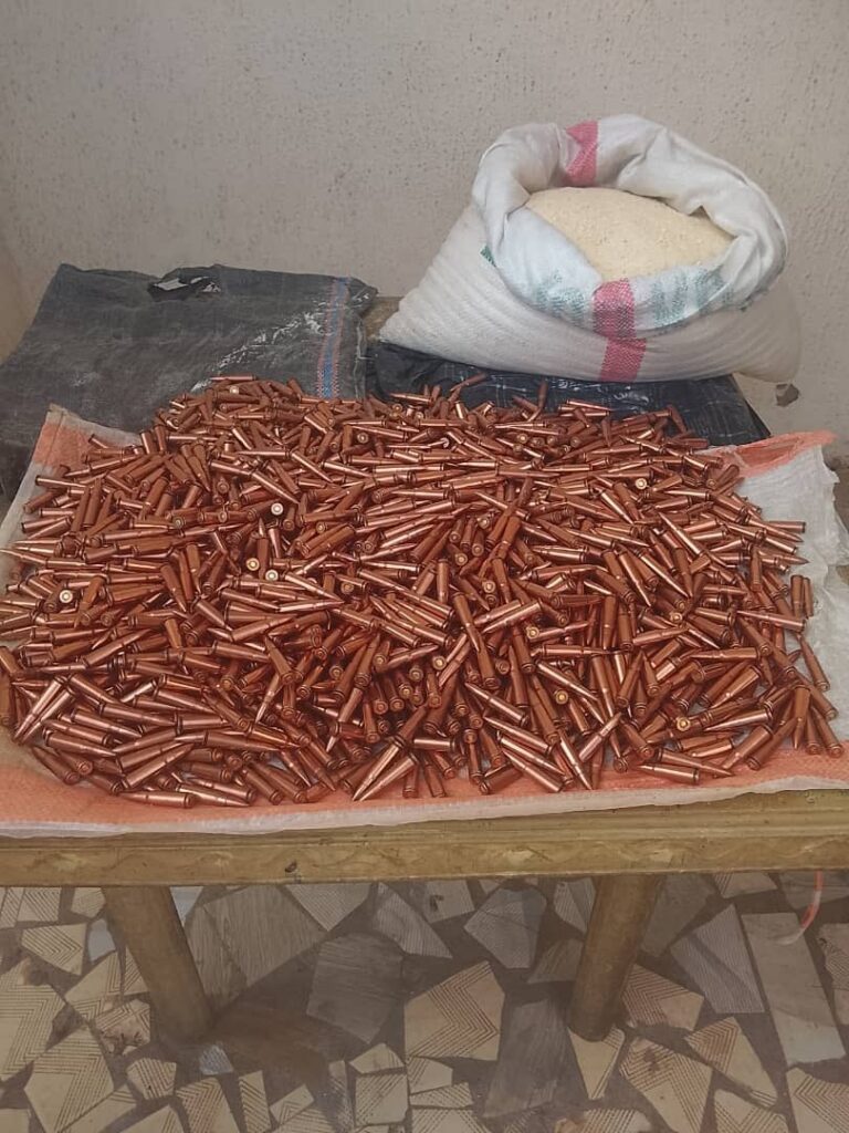 NDLEA Intercepts Ammunition in Garri, Tramadol Concealed in Palm Oil Containers