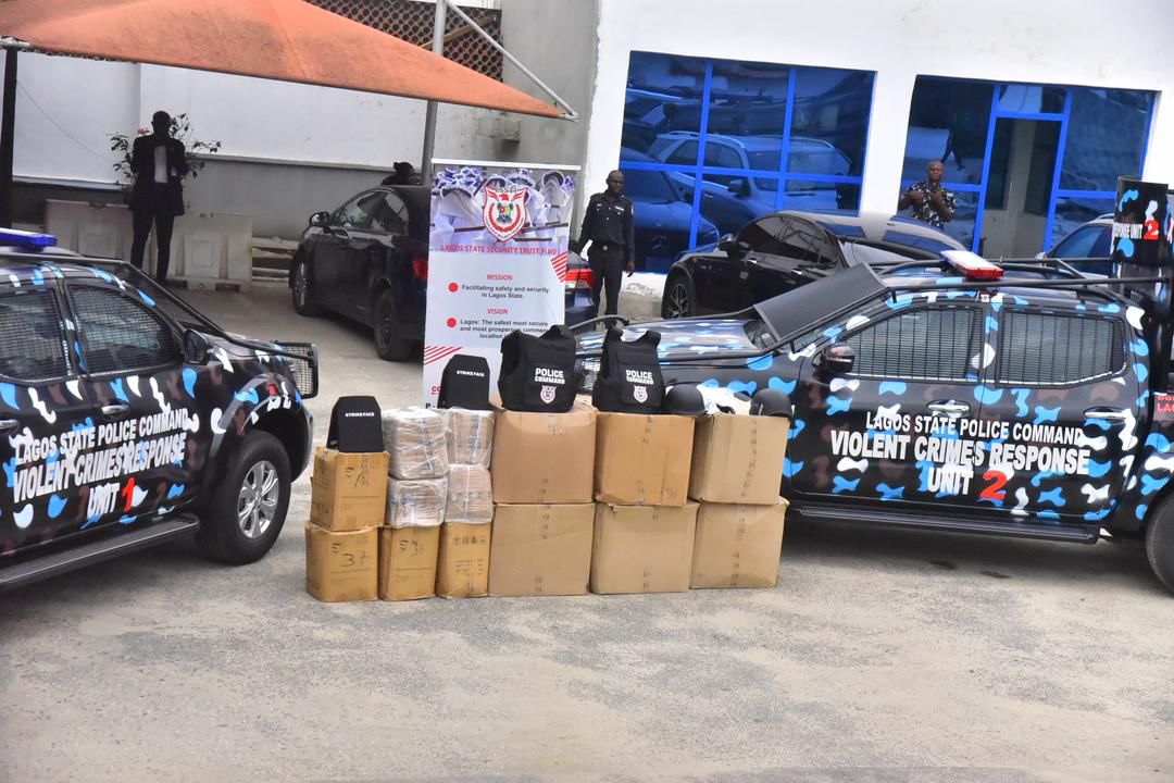LSSTF Equips Lagos Police With Vehicles, Bulletproof Vests For New Crime Unit