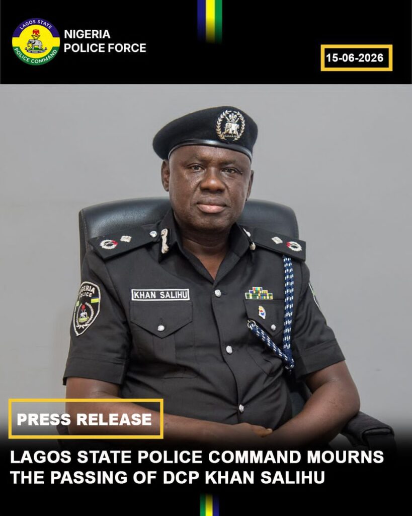 Lagos State Police Command Mourns The Passing Of DCP Khan Salihu