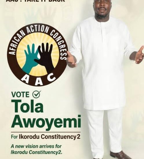 Lagos 2027: Awoyemi Samuel Declares For Assembly Seat, Unveils 7-Point Manifesto