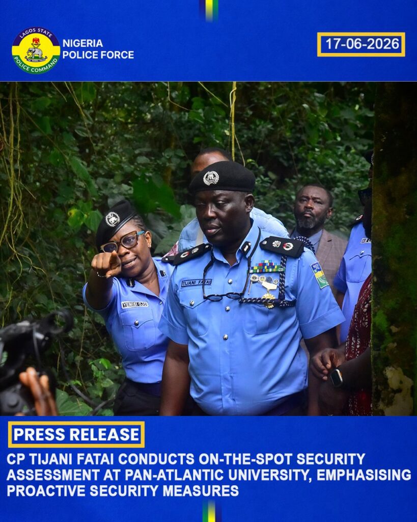 Lagos CP Fatai Visits Pan-Atlantic University, Orders Security Upgrade