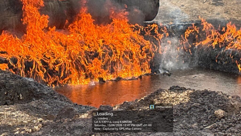 Operation Delta Sentinel: Nigerian Navy Thwarts Return of Illegal Refining Activities in Rivers