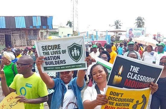 NUT Protesters March in Plateau Over Abducted Victims