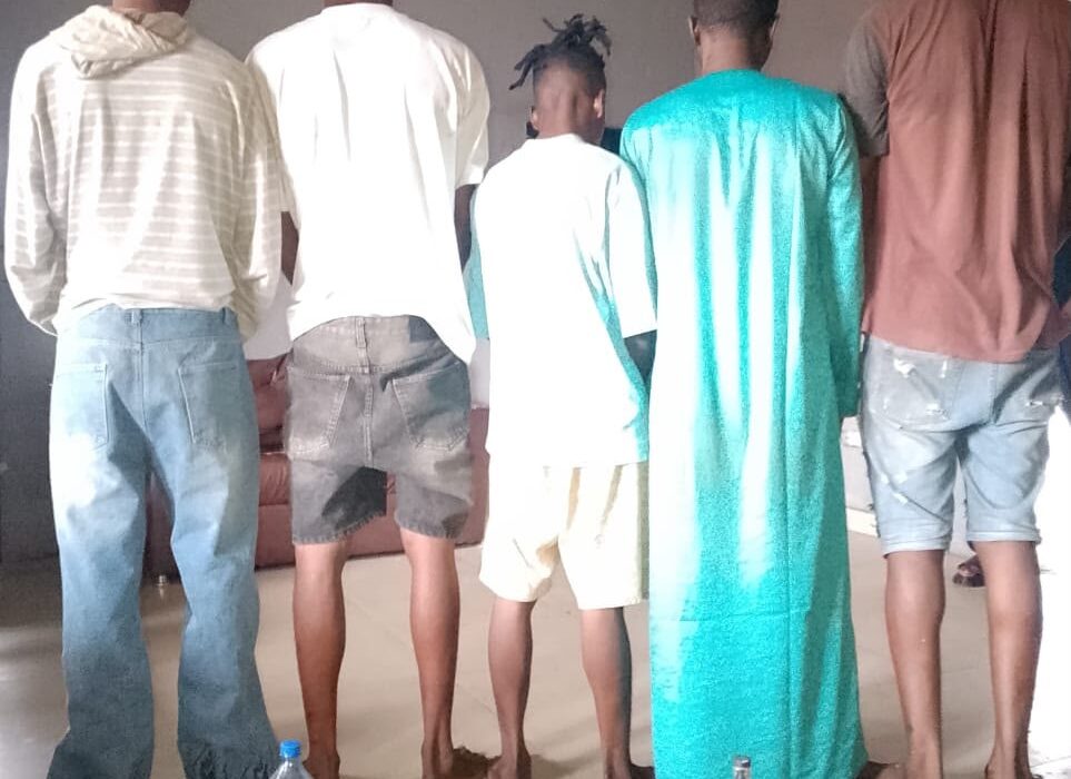 Lagos Police Arrest Five Suspected Cultists, Recover Weapons, Drugs
