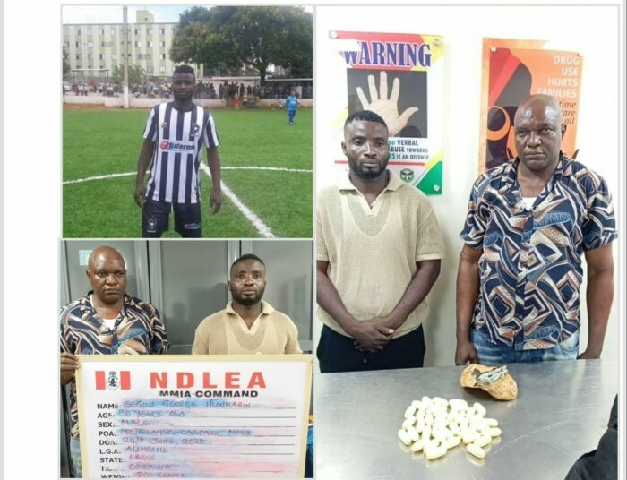 NDLEA Nails Fugitive Drug Kingpin and Ex Footballer With 24 Years Jail Term