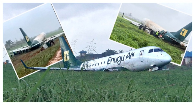 Enugu Air Aircraft Veers Off Runway at Benin Airport 3 Enugu Air Aircraft Veers Off Runway at Benin Airport