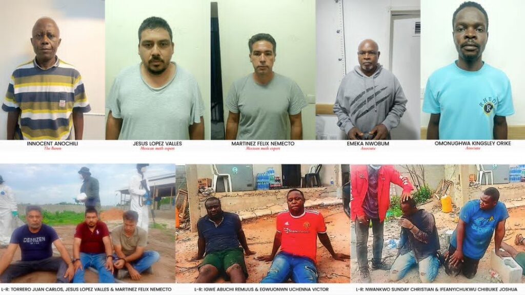 NDLEA Bust - Meth Lab 2