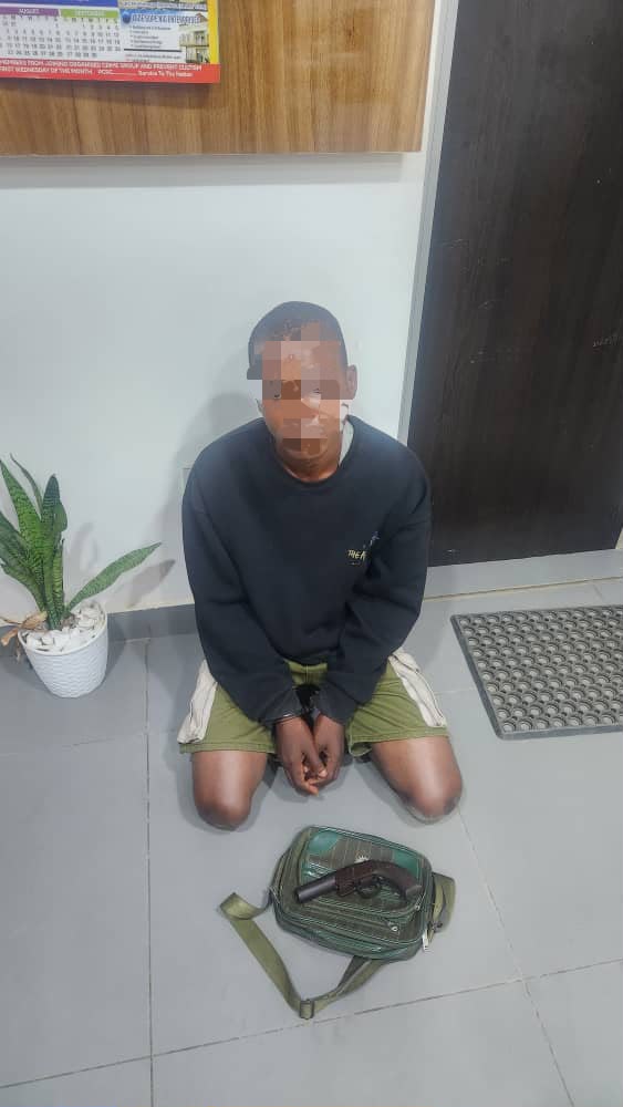 Lagos Police Command Cracks Down Cultism, Recovers Pistol From Suspected Eiye Member