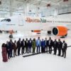 Governor Umo Eno Leads Pre-Delivery Inspection of Ibom Air’s Third Airbus A220-300 Aircraft in Mirabel, Canada