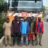 Lagos Police Arrest 5 Suspected Telecom Vandals, Recover Truckload of Iron Rods