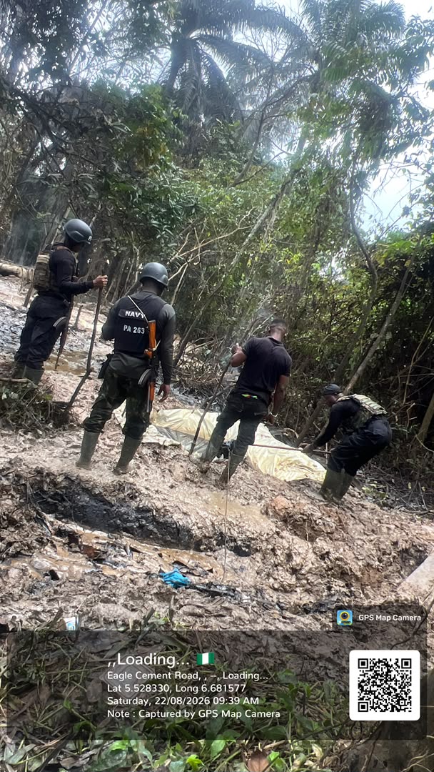 Navy Sustains Pressure on Oil Theft Networks