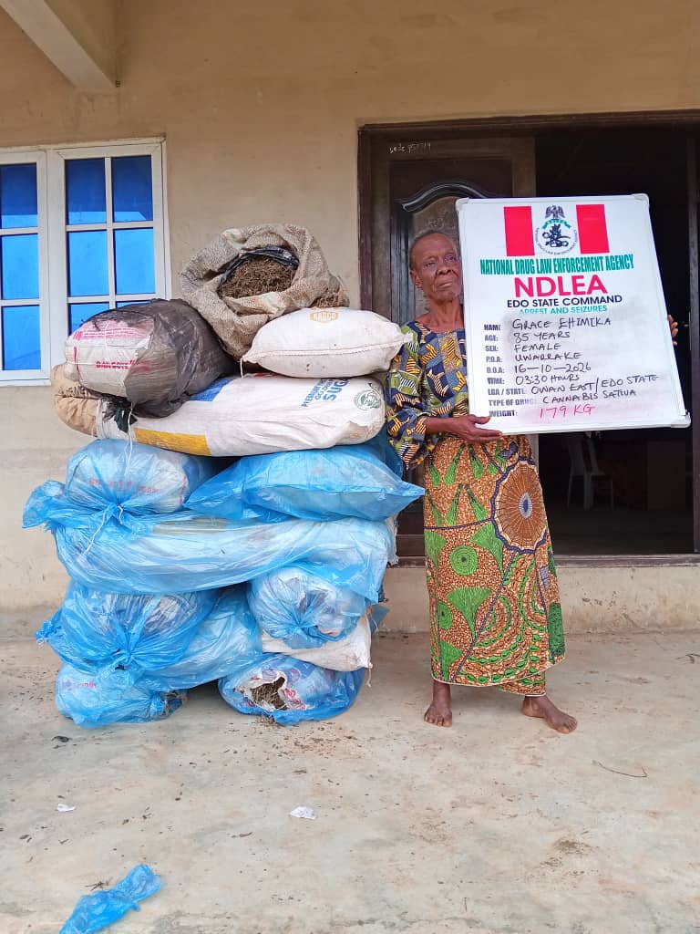 NDLEA Seizes N7bn Tramadol Shipment, Arrests 85-Year-Old Woman in Nationwide Raids 25 IMG 20261018 WA0088
